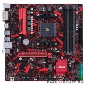 ASUS EX-A320M-GAMING [90MB0VG0-M0EAYM] { PCI-E DVI+HDMI GbLAN SATA MicroATX 4DDR4}