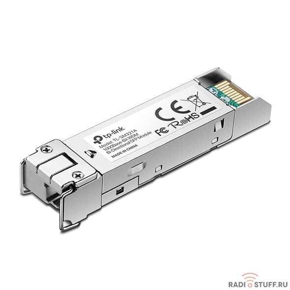 TP-Link TL-SM321A-2 1000Base-BX WDM двунаправленный SFP-модуль 2км