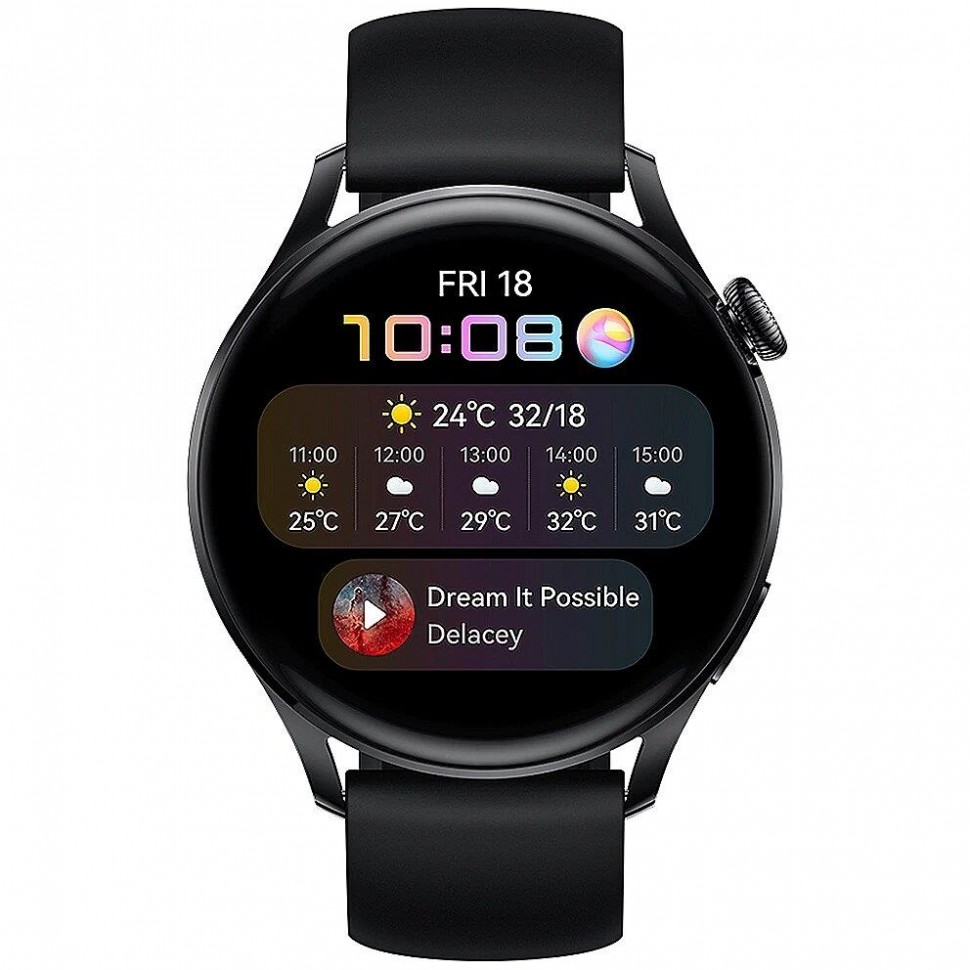 Умные часы WATCH 3 GALILEO-L11 BLACK HUAWEI