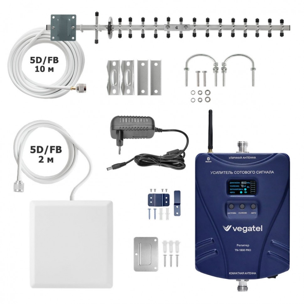 Комплект VEGATEL TN-1800 PRO (14Y)