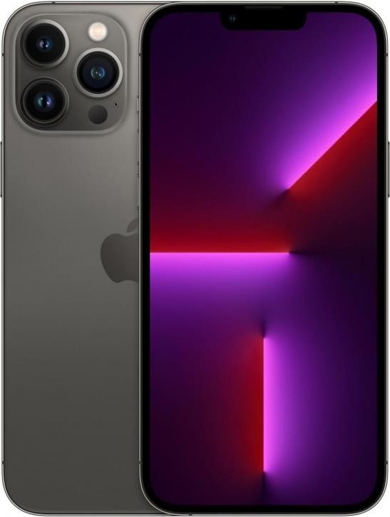 Смартфон APPLE iPhone 13 Pro 256 Гб графитовый OS iOS 15/Screen  6.7" 1284 x 2778 OLED Dual SIM Камера 12MP+12MP+12MP 12MP MLMA3RK/A