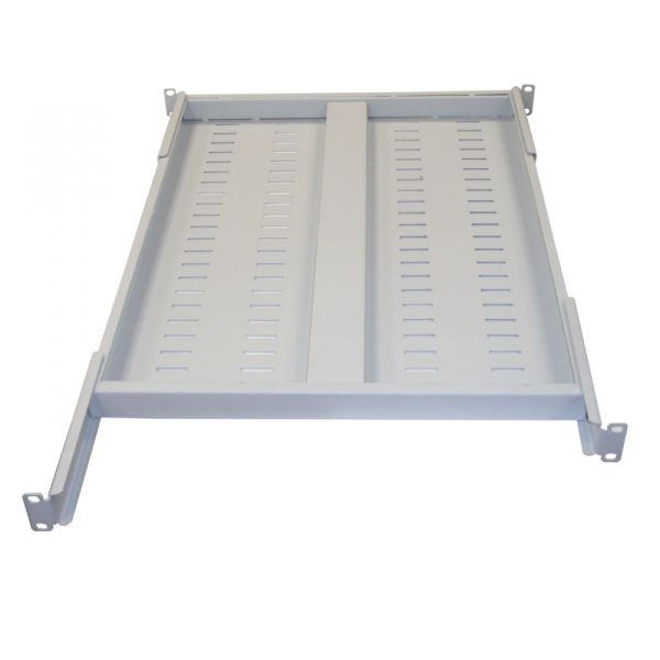 Полка для шкафа глубиной 800 (443х600), с ушками, с крепежом, серая, 150 кг