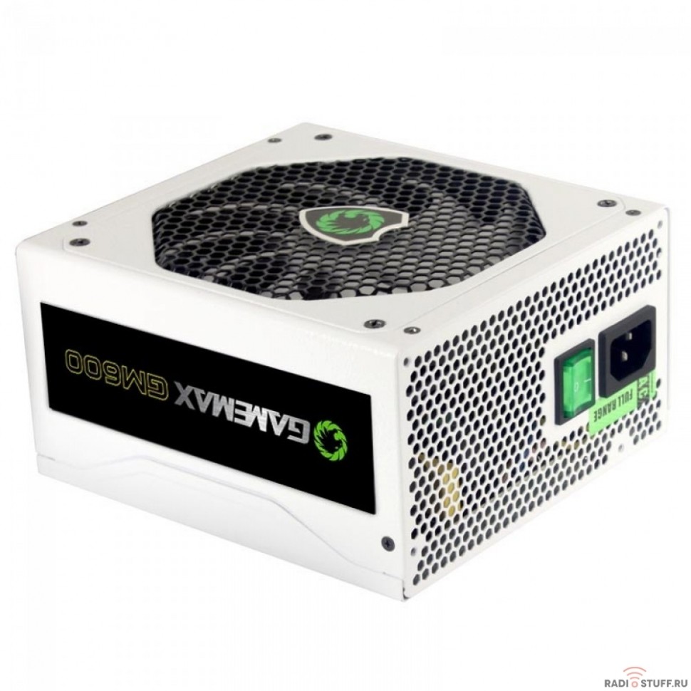 GameMax (GM-600 White) Блок питания ATX 600W GameMax GM-600 White