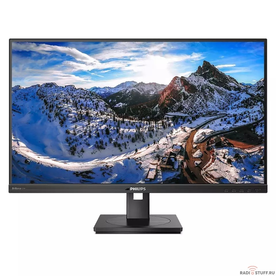 LCD PHILIPS 27" 279P1/00 Black с поворотом экрана {IPS 3840x2160 4ms 178/178 350cd 50M:1 2xHDMI2.0}
