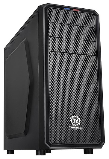 Корпус Thermaltake Versa H25 CA-1C2-00M1NN-00 черный без БП ATX 4x120mm 1xUSB2.0 1xUSB3.0 