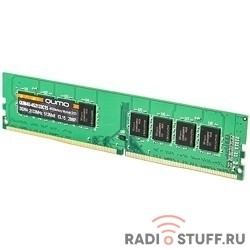 QUMO DDR4 DIMM 4GB QUM4U-4G2400C16 PC4-19200, 2400MHz