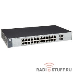 J9834AHP коммутатор HPE PS1810-24G настраиваемый 19U 24x10/100/1000BASE-T