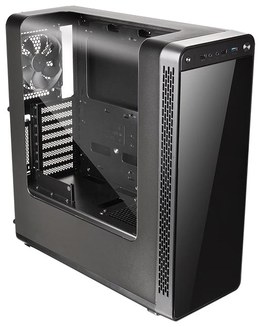 Корпус Case Tt Versa  View 27 [CA-1G7-00M1WN-00]  ATX / win / black / USB 3.0 / no PSU