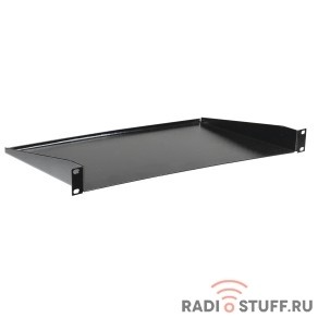 ITK RS05-280M 19" консольная полка глубиной 280мм, 1U, черная