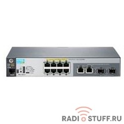 J9780A HP коммутатор HPE 2530-8-PoE+ управляемый 19U 8x10/100BASE-TX 2x10/100/1000BASE-T 2x10/100/1000BASE-T/Mini GBIC (SFP)