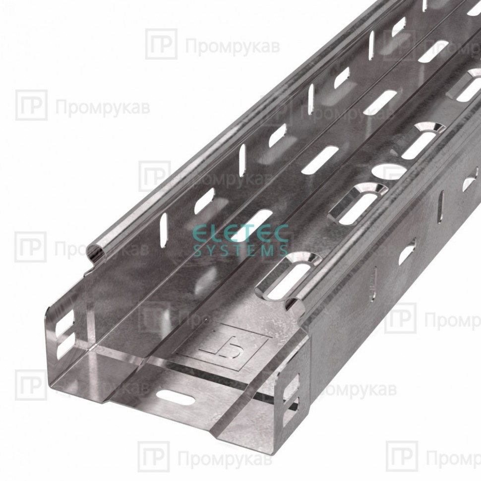 Лоток перфорированный Стандарт 300х100х3000 (6 м/уп) Промрукав