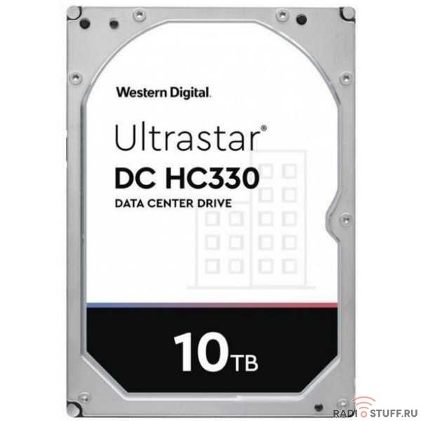 10Tb WD Ultrastar DC HC330 {SAS 12Gb/s, 7200 rpm, 256mb buffer, 3.5"}  [0B42258]