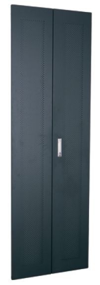 Дверь для шкафа TS,T2 металл 42U Ширина 800 черная Netko